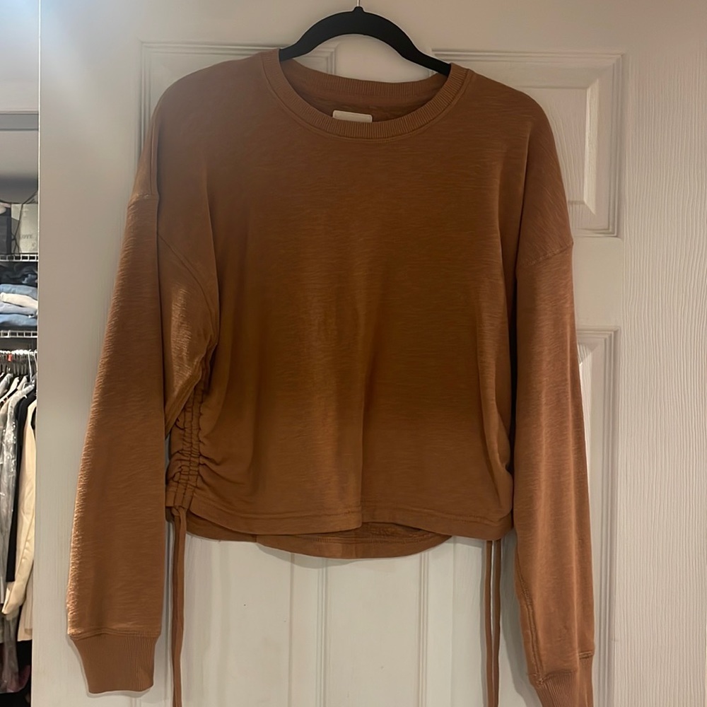 AE Cinch-Waist Sweatshirt